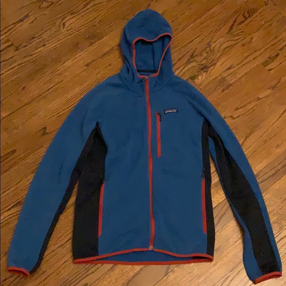 Men’s Blue Patagonia Zip Up Pullover